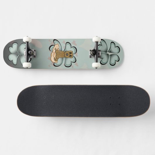 Puppy Love Persoonlijk Skateboard (Horizontaal)