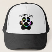 Puppy Love Rainbow Heart Trucker Pet (Voorkant)