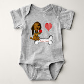 Puppy Love Romper (Voorkant)