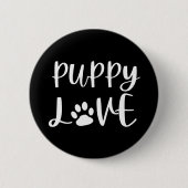Puppy Love Ronde Button 5,7 Cm (Voorkant)