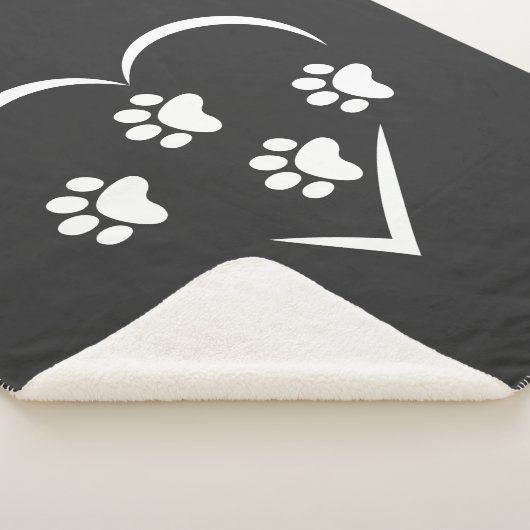 PUPPY LOVE SHERPA DEKEN (3/4)