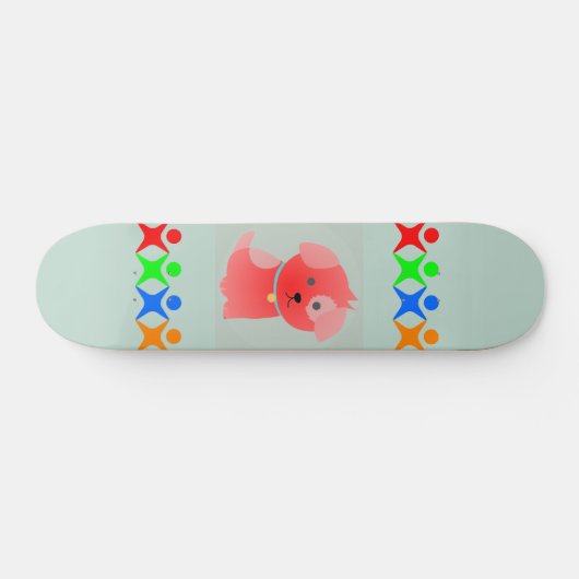 Puppy Love Skateboard (Horizontaal)