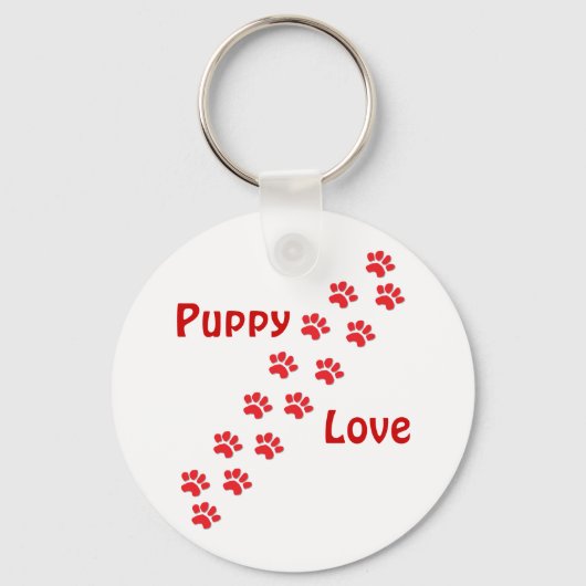 Puppy Love Sleutelhanger (Voorkant)
