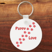 Puppy Love Sleutelhanger (Voorkant)