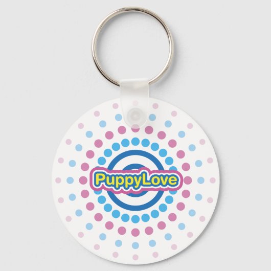 Puppy Love Sleutelhanger (Voorkant)