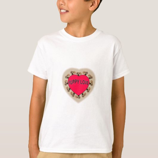 Puppy Love T-shirt (Voorkant)