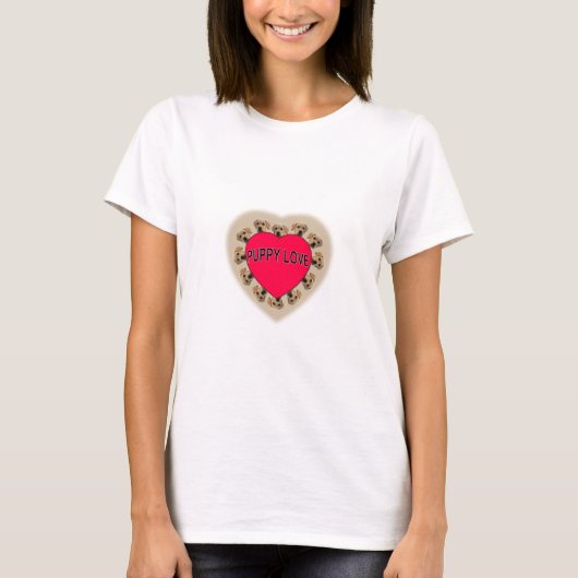 Puppy Love T-shirt (Voorkant)