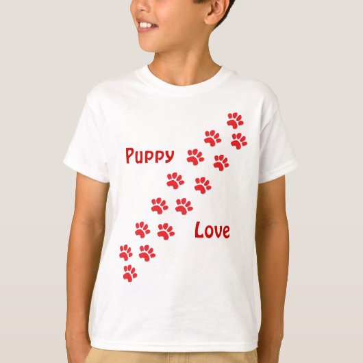 Puppy Love T-shirt (Voorkant)