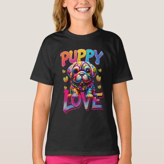 Puppy Love T-shirt (Voorkant)