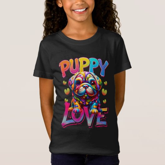 Puppy Love T-shirt (Voorkant)