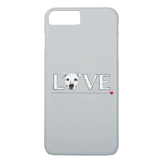 Puppy Love Tekstkunst Case-Mate iPhone Case (Achterkant)