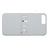 Puppy Love Tekstkunst Case-Mate iPhone Case (Achterkant (Horizontaal))