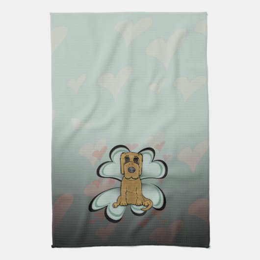 Puppy Love Theedoek (Verticaal)