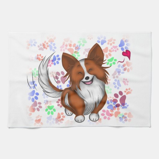 Puppy Love Theedoek (Horizontaal)