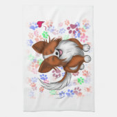 Puppy Love Theedoek (Verticaal)