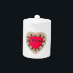 Puppy Love Theepot<br><div class="desc">Een schattige labrador puppy die naar je staart.</div>