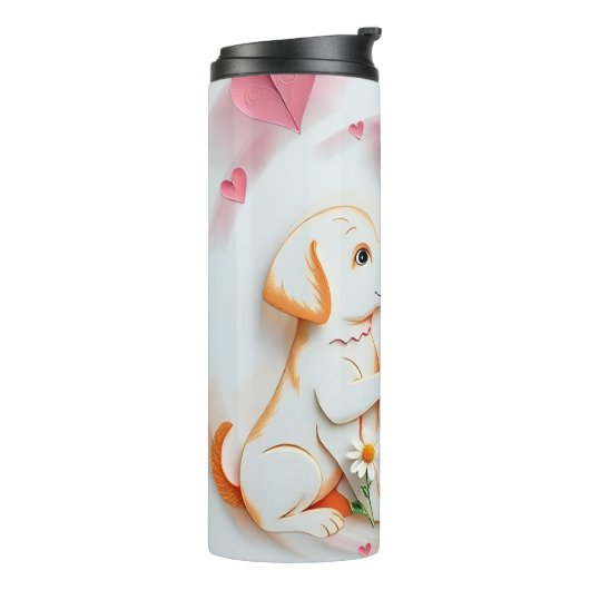Puppy Love Thermosbeker (Gedraaid links)