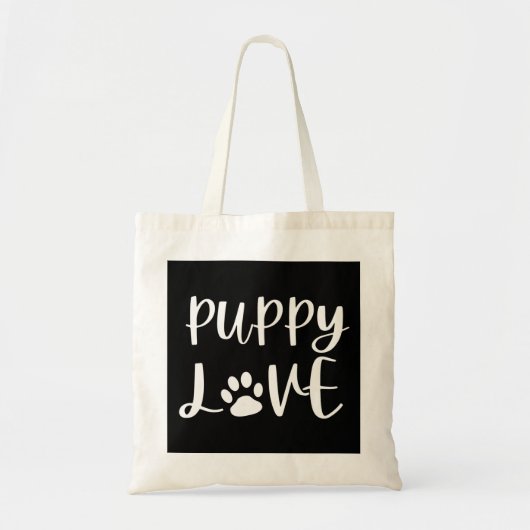 Puppy Love Tote Bag (Voorkant)