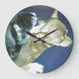 Puppy Love Wandklok