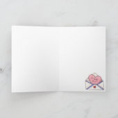 Puppy Love - Wenskaart Kaart (Binnen)