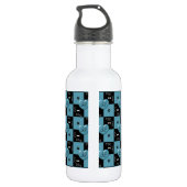 Puppy Lover BLUE Waterfles (Achterkant)