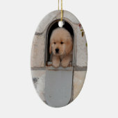 Puppy Mail Keramisch Ornament (Rechts)