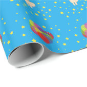 Puppy met ballonnen cadeaupapier (Rol Hoek)
