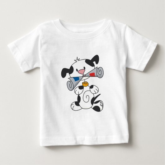 Puppy met de T-shirts en de Giften van de Krant (Voorkant)