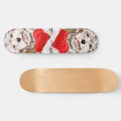 Puppy met Heart Gift Skateboard Love (Horizontaal)