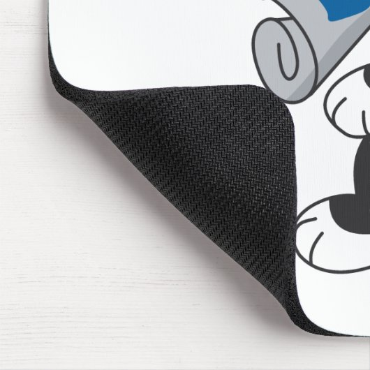 Puppy Met Kranten T-shirts En Geschenken Muismat (Hoek)