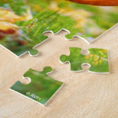 Puppy met pompoen Bucket Legpuzzel (Zijkant)