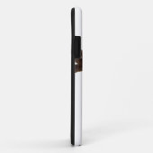 Puppy met Santa Hat en rendieroorten Case-Mate iPhone Case (Achterkant/rechts)