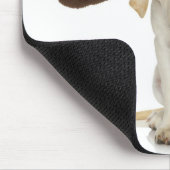 Puppy met Santa Hat en rendieroorten Muismat (Hoek)