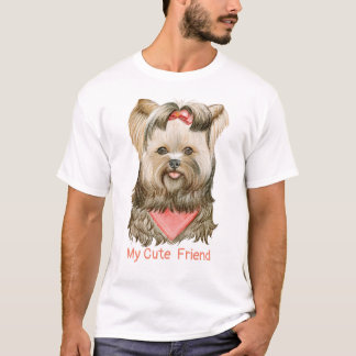Puppy mijn Schattigee vriend T-shirt