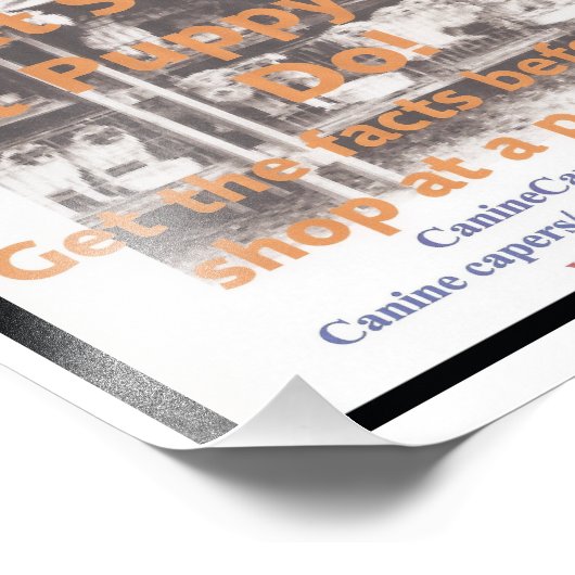 Puppy Mill Awareness Poster (Hoek)