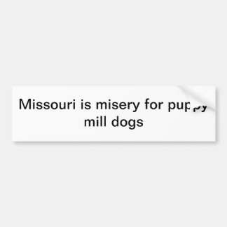 Puppy Mill Bumpersticker