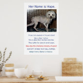 Puppy Mills Breed Misery Poster (Keuken)