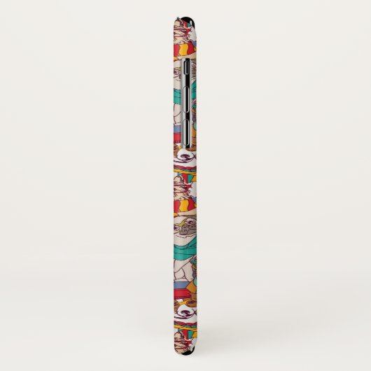 Puppy Mode Patroon Case-Mate iPhone Case (Achterkant/links)