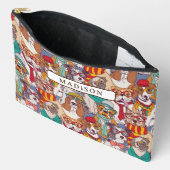 Puppy Mode Patroon Etui (Open)