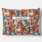 Puppy Mode Patroon Etui (Achterkant)