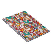 Puppy Mode Patroon Notitieboek (Rechterzijde)