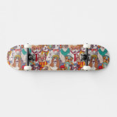 Puppy Mode Patroon Persoonlijk Skateboard (Horizontaal)