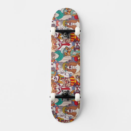 Puppy Mode Patroon Persoonlijk Skateboard (Voorkant)