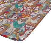 Puppy Mode Patroon Snijplank (Hoek)