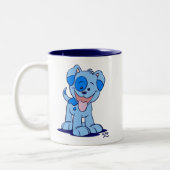 Puppy Mok Cute Blue Cartoon (Links)