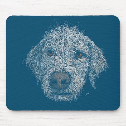Puppy Mousepad Muismat (Voorkant)
