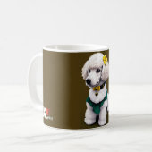 Puppy Mug - Poodle Edition Koffiemok (Voorkant links)