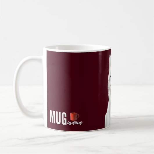 Puppy Mug - Samoyed Edition Koffiemok (Links)