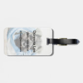 Puppy na Bath Bagagelabel (Achterkant horizontaal)