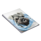 Puppy na Bath Notitieboek (Rechterzijde)